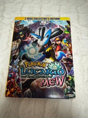 Pokémon Movies: Lucario and the Mystery of Mew | Collectors Edition | 2 DVD Set